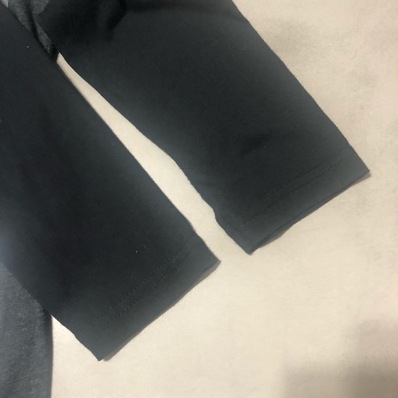 AMERICAN APPAREL The 50/50 Shirt Don’t Be a DNB Raglan Tee - Picture 4 of 7